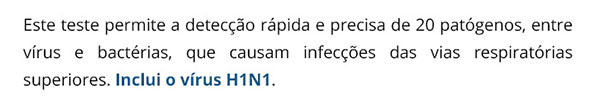 Laboratorio Richet - Painel respiratório por PCR - FilmArray
