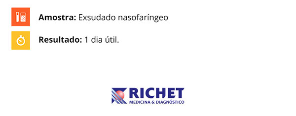 Laboratorio Richet - Painel respiratório por PCR - FilmArray