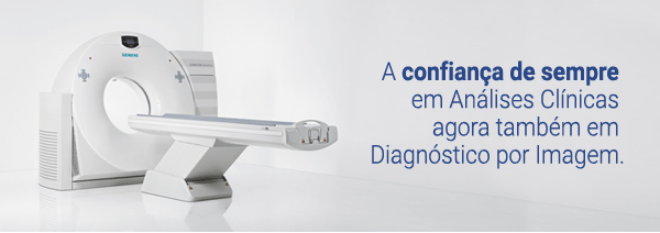 A confiança de sempre em Análises Clínicas agora também em Diagnóstico por Imagem.