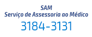 serviço de Assessoria ao Médico: 3184-3131