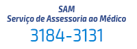 Serviço de Assessoria ao Médico. Telefone 31843131.