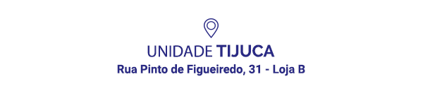 Unidade Tijuca. Rua Pinto de Figueiredo 31. Loja B.