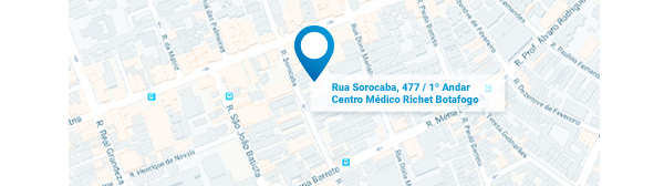 Rua Sorocaba, 477 / 1º Andar. Centro Médico Richet Botafogo.