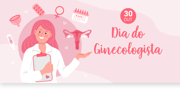 dia do ginecologista. 30 de outubro.