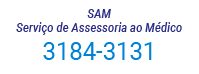 serviço de assessoria ao médico, telefone 31843131.