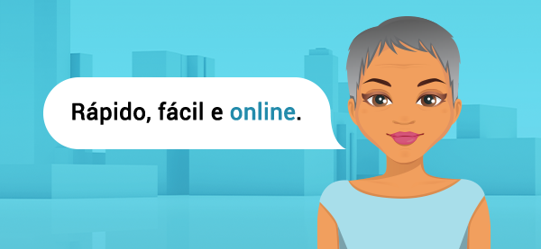 Rápido, fácil e online.