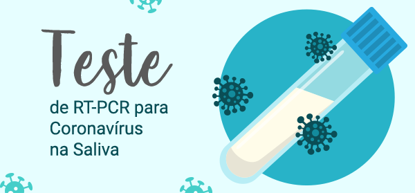 Teste de RT-PCR para coronavírus na saliva