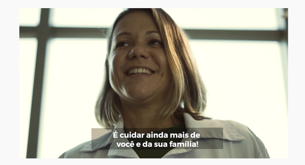 É cuidar ainda mais de você e da sua família.
