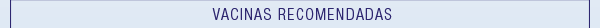 Vacina, Esquema e Observação. Cabeçalho da tabela.