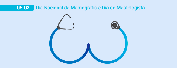 05 de fevereiro. Dia Nacional da Mamografia e do Mastologista.