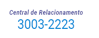 Central de relacionamento. Telefone +552130032223.