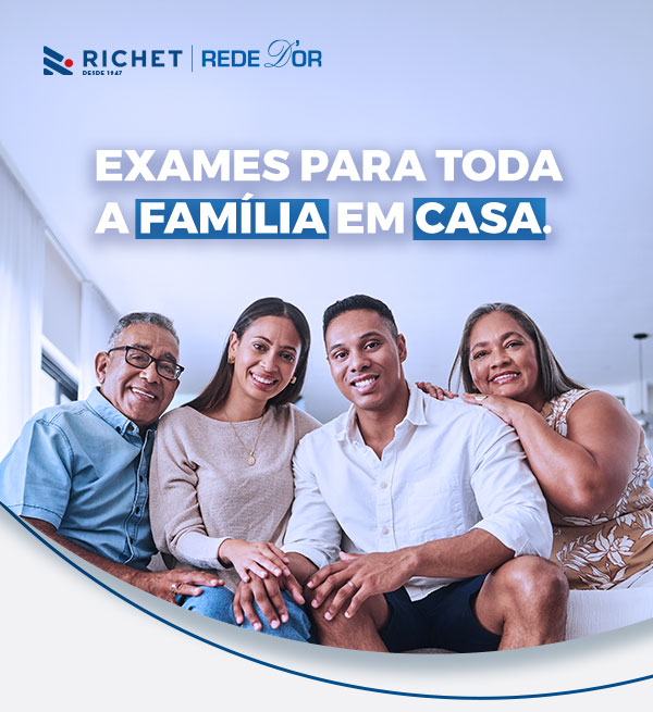 Richet Atendimento Domiciliar: vacinas e exames na sua casa